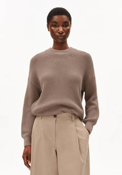 VANISÉ STRICKPULLOVER  100% Bio-Baumwolle
