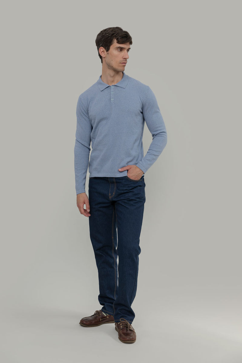 ANTONIO Herren-Poloshirt aus recycelter Baumwolle